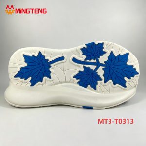 MT3-T0313 Popcorn EVA Running Shoe Sole  Maple Pattern Outsole