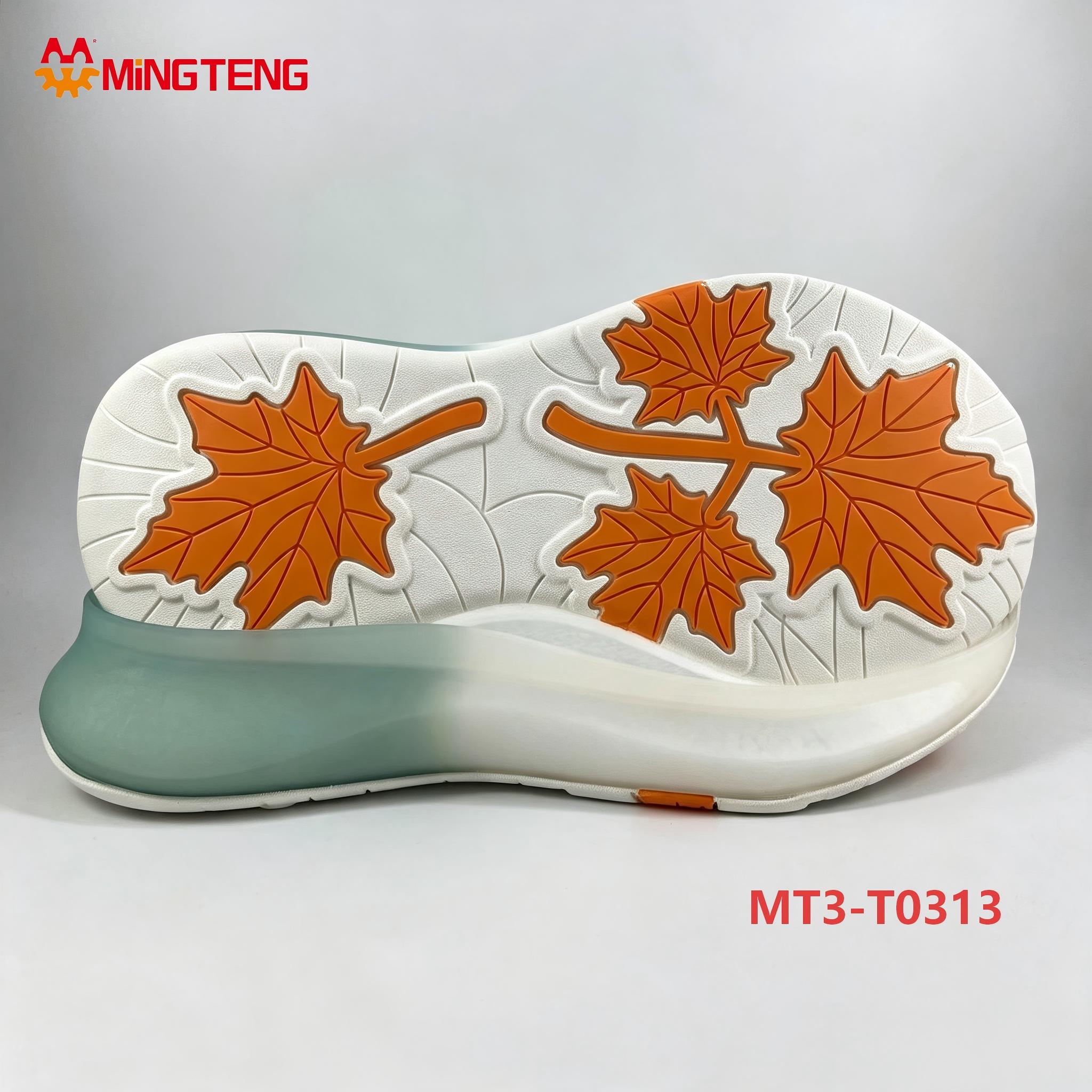MT3-T0313 Popcorn EVA Running Shoe Sole Maple Pattern Outsole - Image 2
