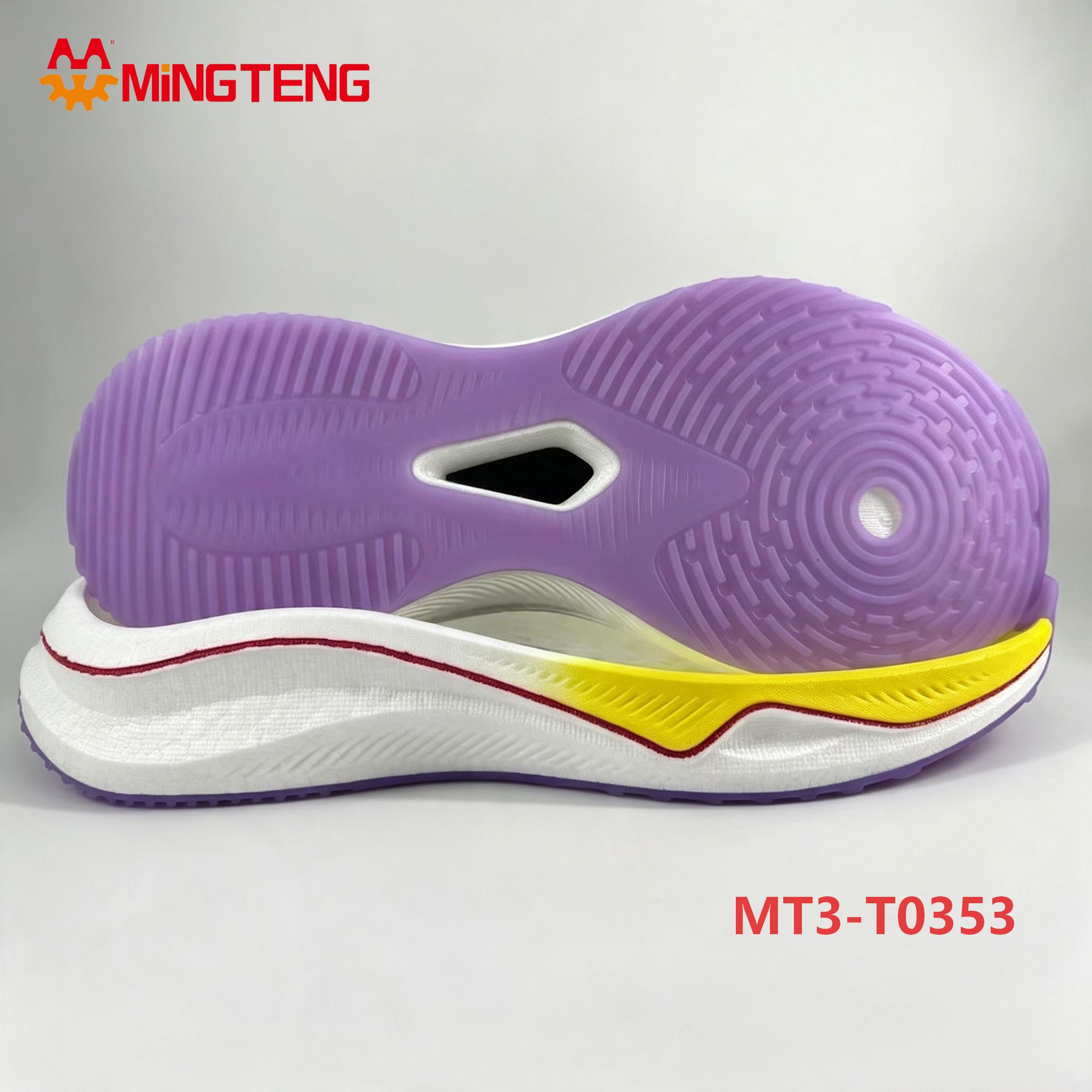 MT3-T0353 Popcorn EVA Running Shoe Sole Lightweight Carbon Plate Sports Outsole - Image 3