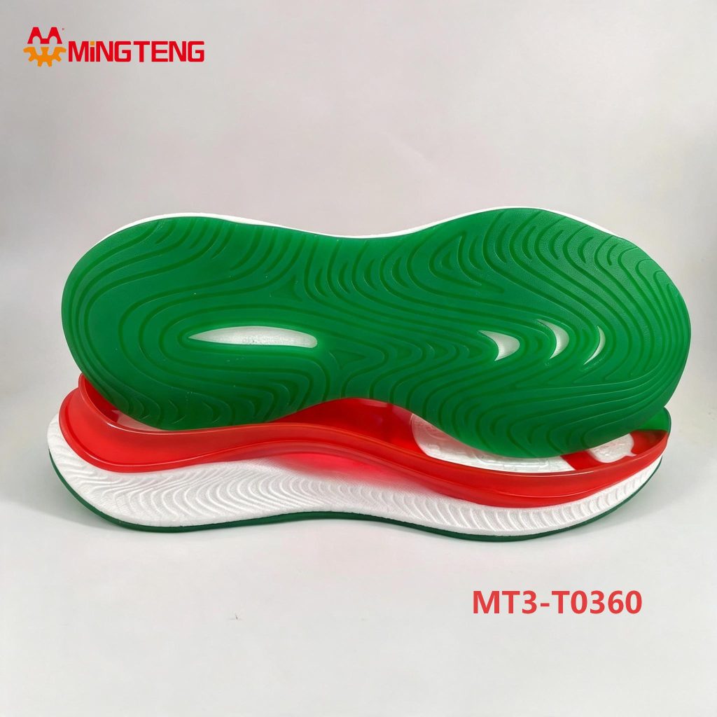 MT3-T0360 Popcorn EVA Sneaker Sole Transparent TPU Frame Running Shoe Outsole