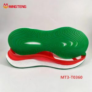 MT3-T0360 Popcorn EVA Sneaker Sole Transparent TPU Frame Running Shoe Outsole
