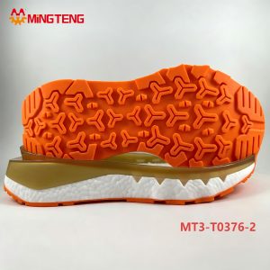 MT3-T0376-2 Popcorn EVA Midsole Rubber Outsole Sneaker Sole