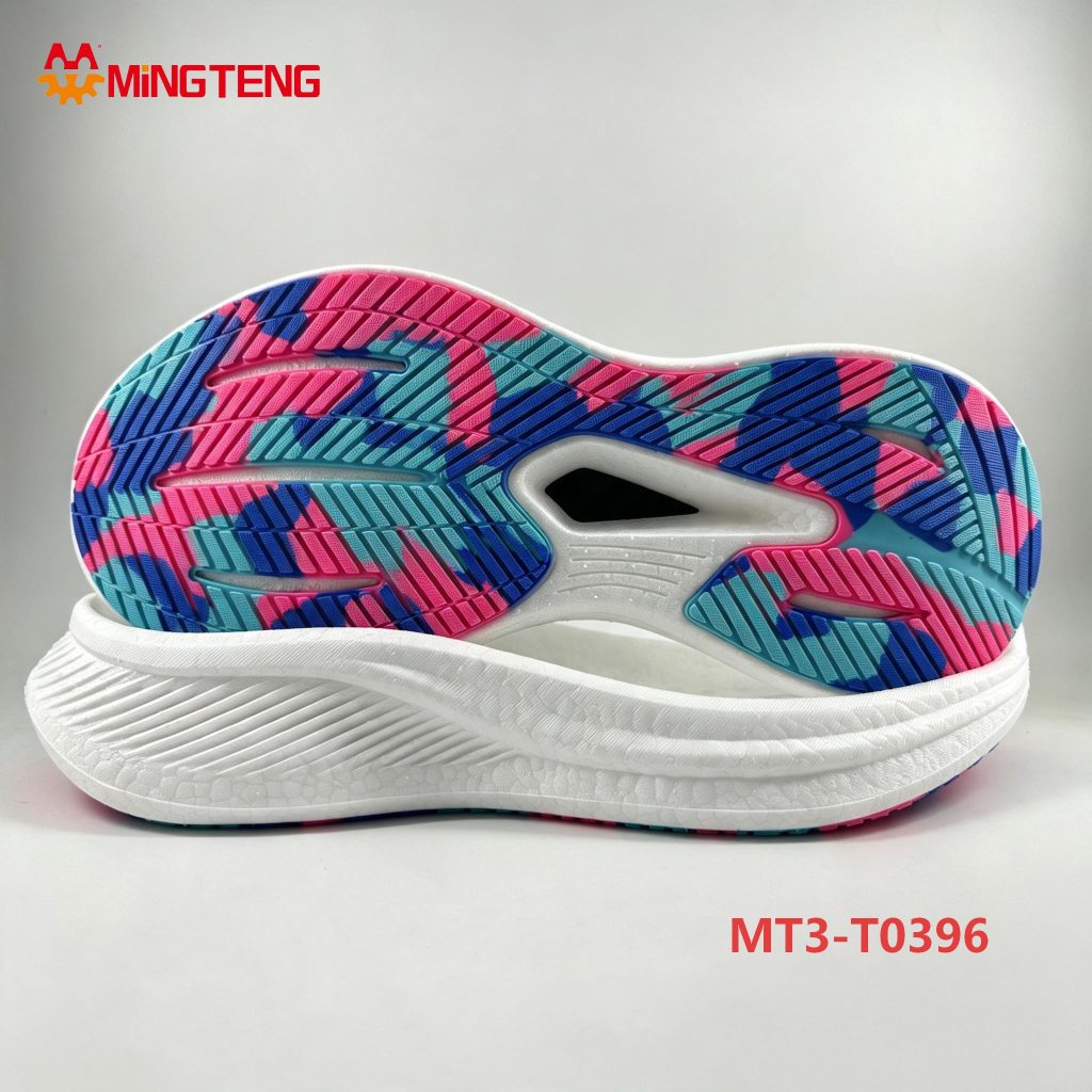 MT3-T0396 Popcorn EVA Running Shoe Sole Breathable Lightweight Sports Outsole