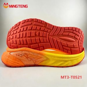 MT3-T0521 Popcorn EVA Running Shoe Sole Gradient Color Sports Outsole For Marathon Sneakers