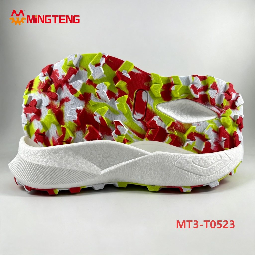 MT3-T0523 Popcorn EVA Trail Running Shoe Sole Anti Slip Outdoor Sneaker Midsole Outsole