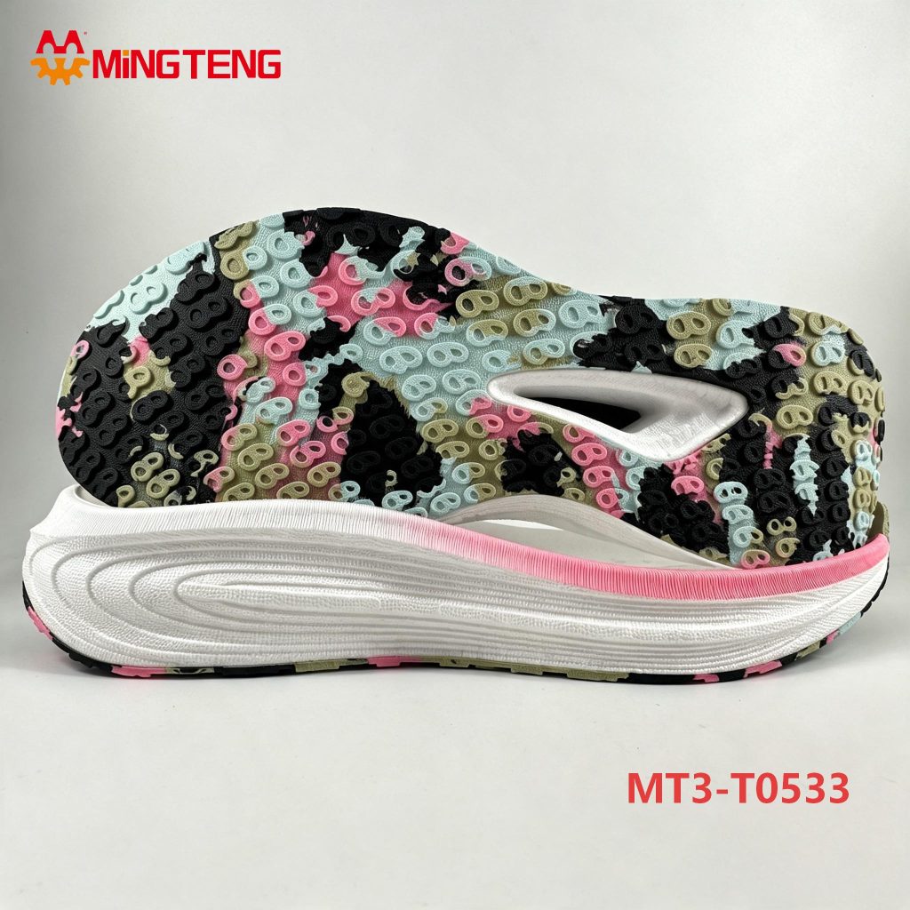 MT3-T0533 Popcorn EVA Running Shoe Sole Lightweight Cushion Sneaker Outsole