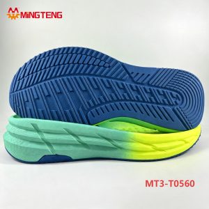 MT3-T0560 EVA Popcorn Running Shoe Sole Gradient Color Lightweight Sports Outsole
