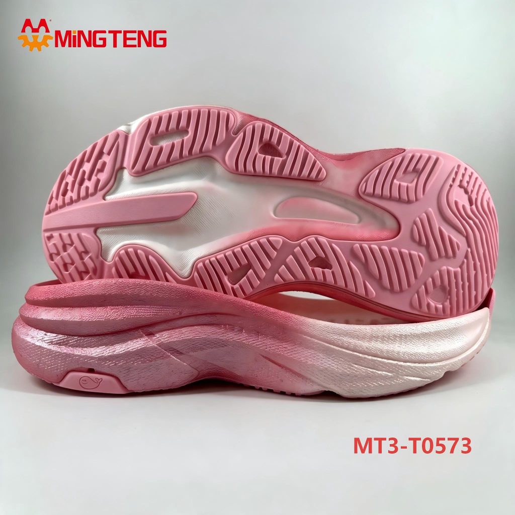 MT3-T0573 Popcorn EVA Running Shoe Sole Gradient Pink Sport Sneaker Outsole