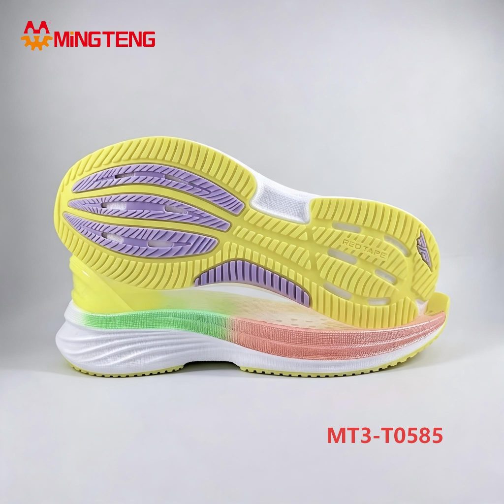 MT3-T0585 Popcorn EVA Running Shoe Sole  Multi-Color Custom Sport Outsole
