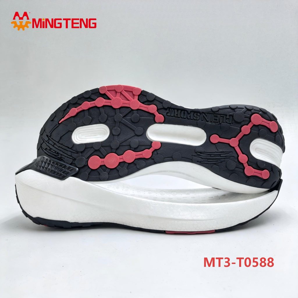 MT3-T0588 Popcorn EVA Running Shoe Sole Durable Rubber Outsole