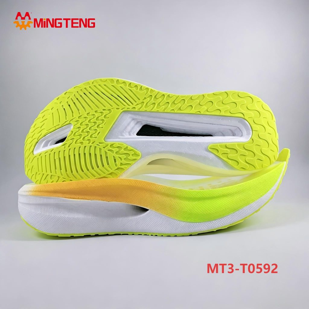 MT3-T0592 Popcorn EVA Carbon Plate Running Shoe Sole