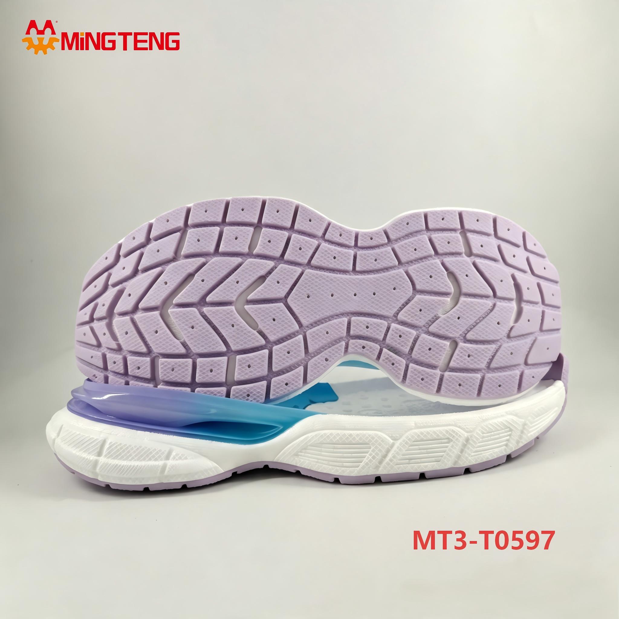 MT3-T0597 Popcorn EVA Running Shoe Sole Lightweight Cushion Sneaker Outsole - Image 2