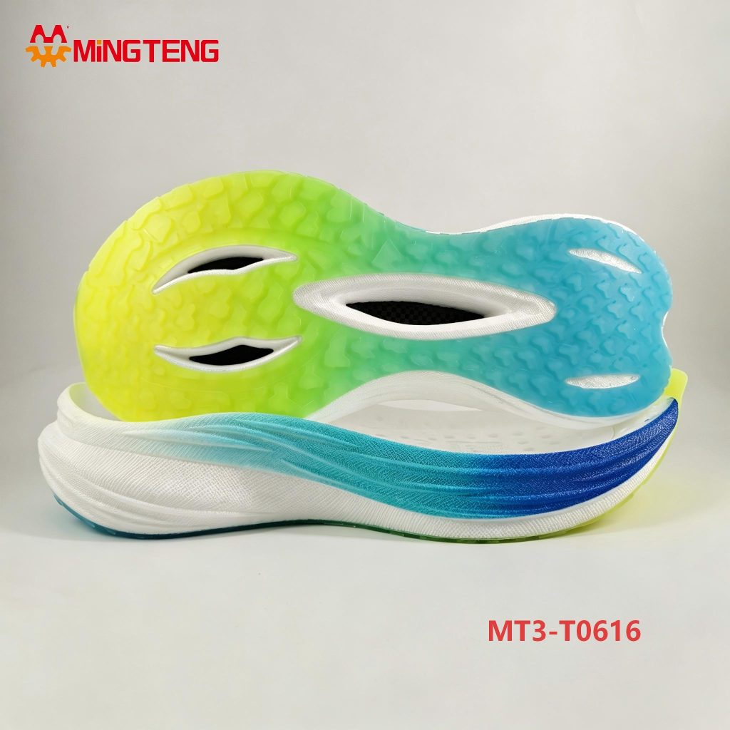 MT3-T0616 Popcorn EVA Running Shoe Sole Lightweight Carbon Fiber Plate Sports Outsole