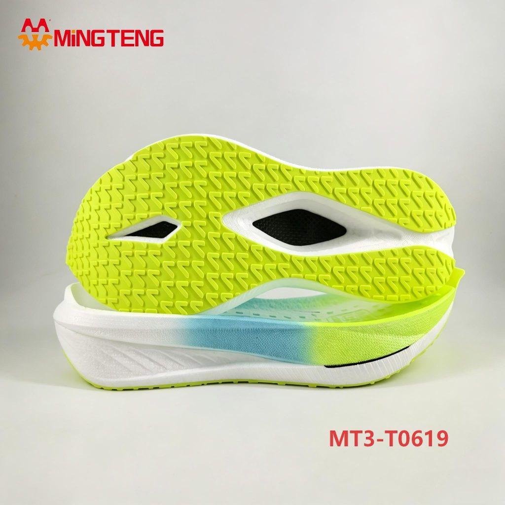 MT3-T0619 Popcorn Running Shoe Sole Carbon Plate Lightweight Cushioning Sport Outsole