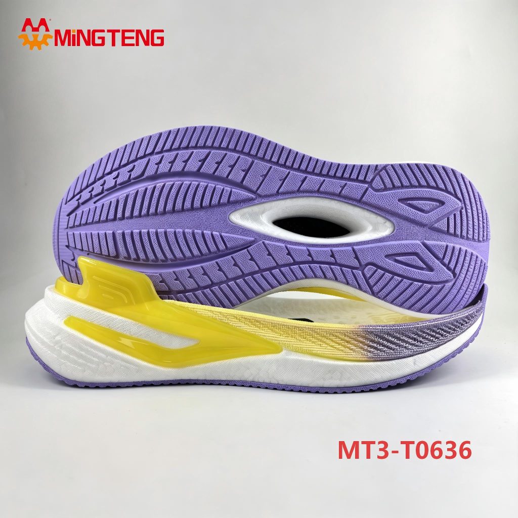 MT3-T0636 Popcorn EVA Running Shoe Sole  Carbon Plate Sports Outsole