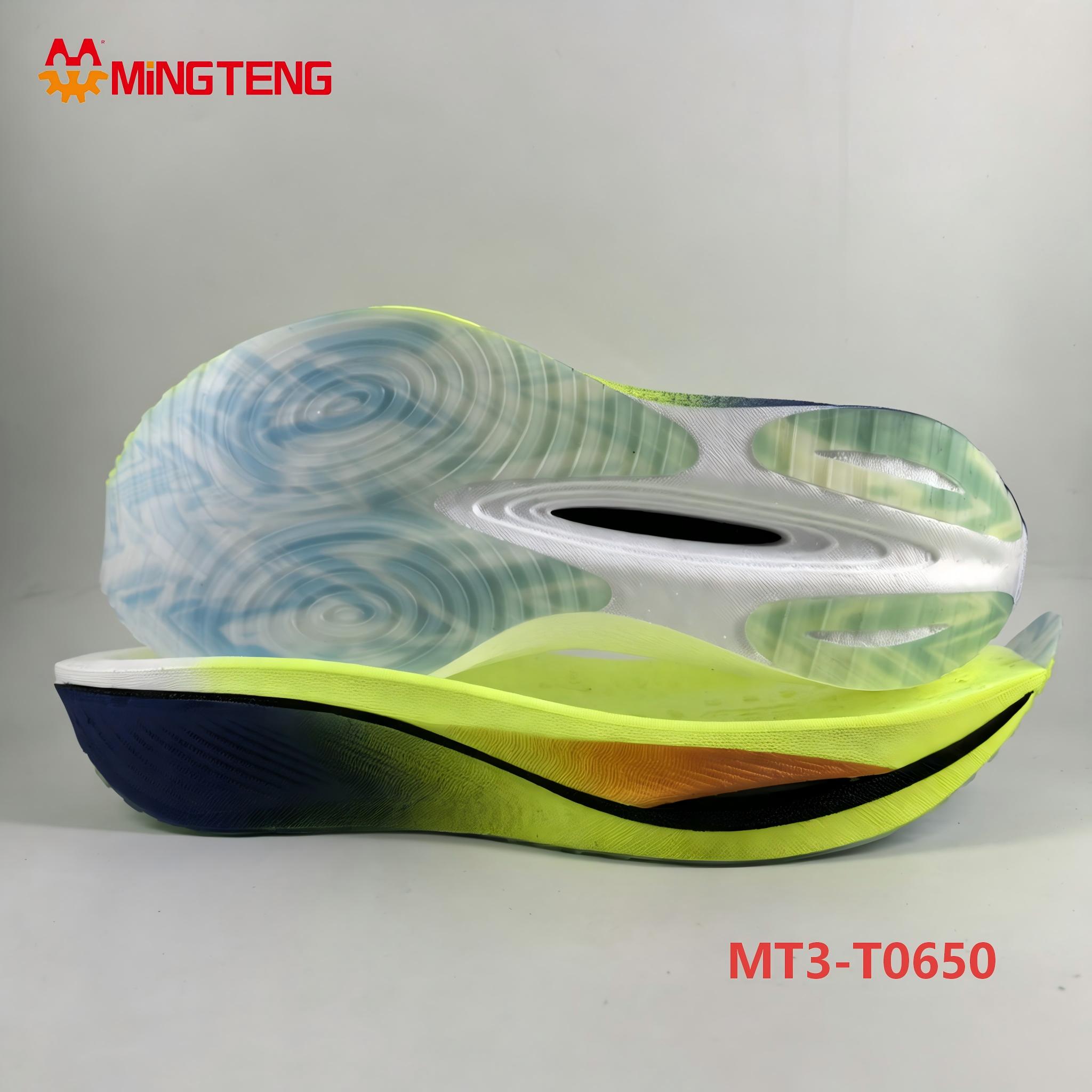 MT3-T0650 Carbon Plate Popcorn Running Shoe Sole Lightweight ETPU Marathon Outsole - Image 2