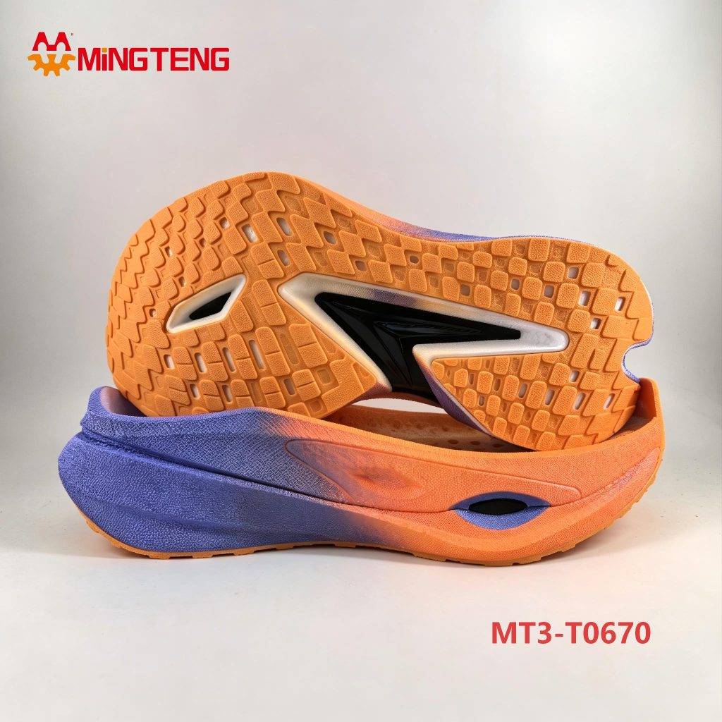 MT3-T0670 Popcorn EVA Running Shoe Sole Carbon Plate Marathon Outsole