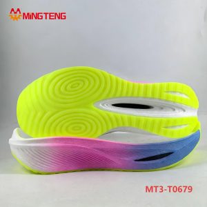 MT3-T0679 Popcorn ETPU Running Shoe Sole Carbon Plate Racing Outsole