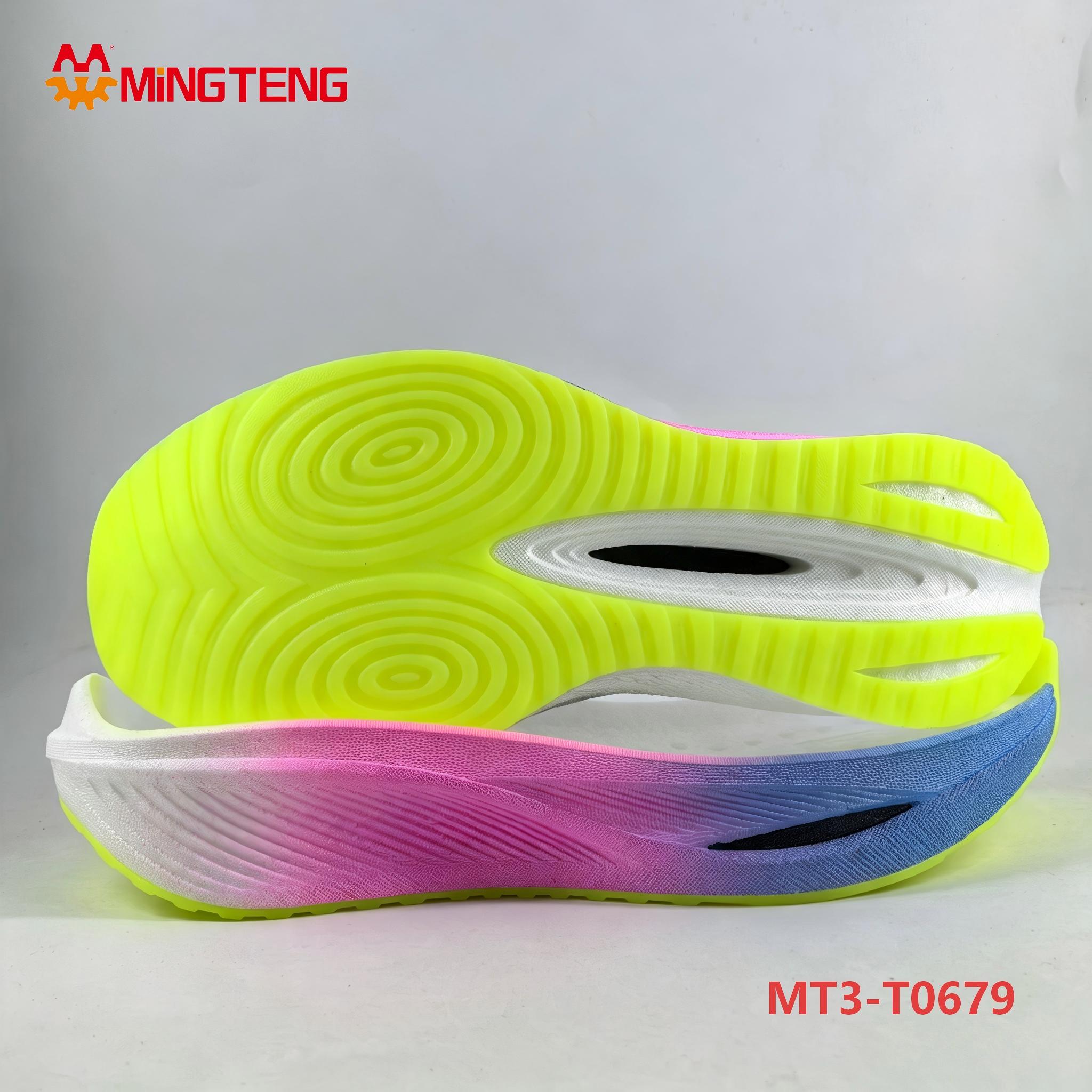 MT3-T0679 Popcorn ETPU Running Shoe Sole Carbon Plate Racing Outsole