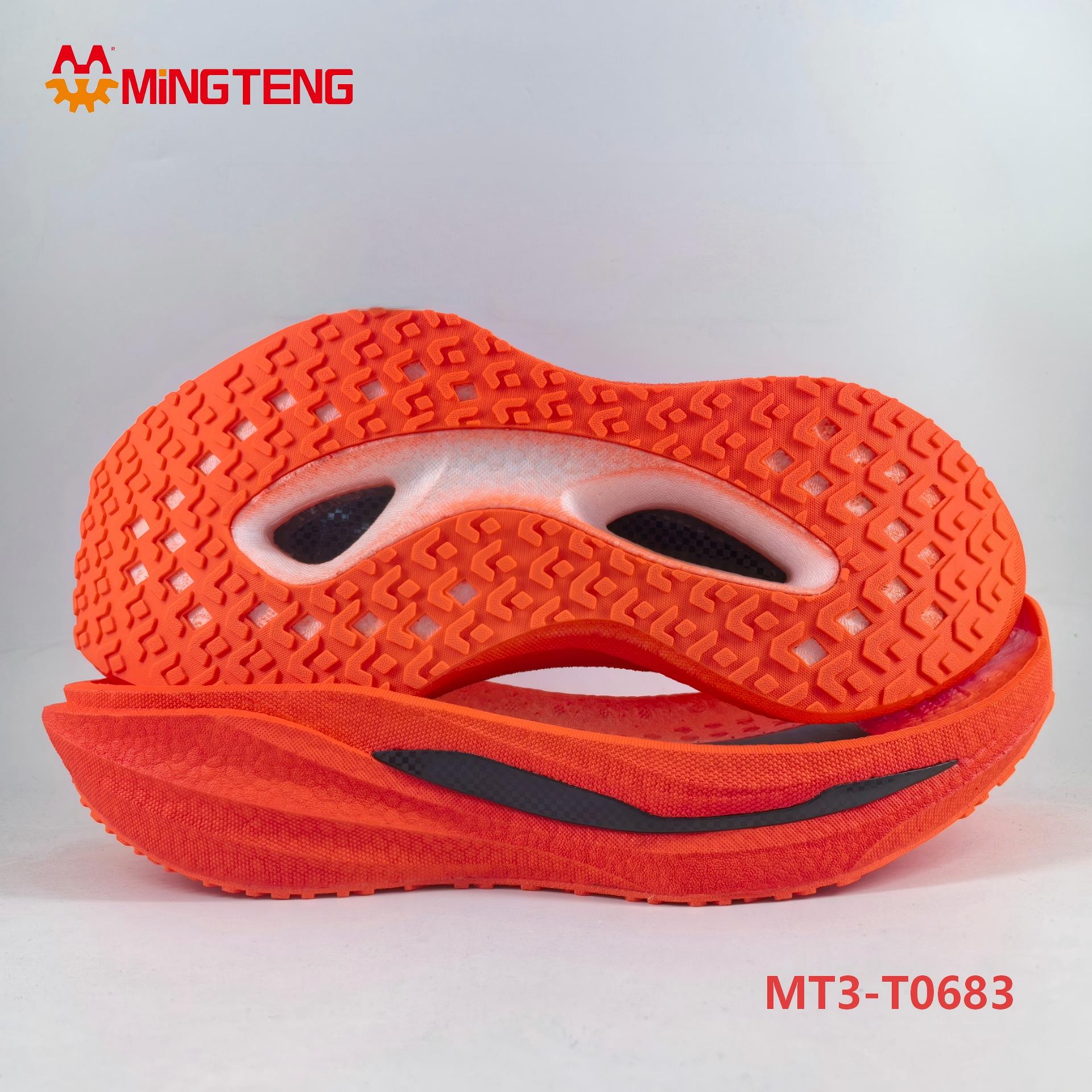 MT3-T0683 Carbon Plate Popcorn EVA Running Shoe Sole - Image 2