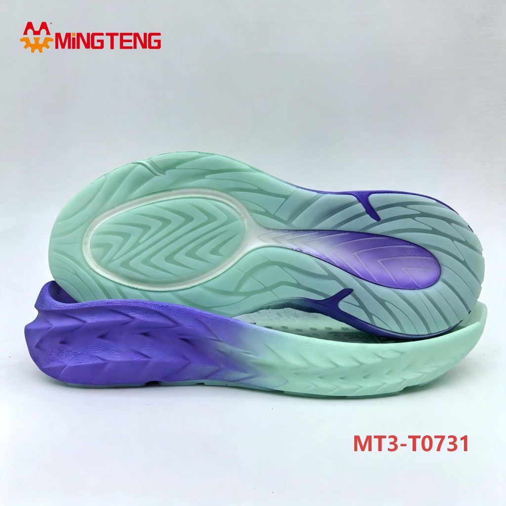 MT3‑T0731 Popcorn EVA Running Shoe Sole  Gradient Sport Outsole