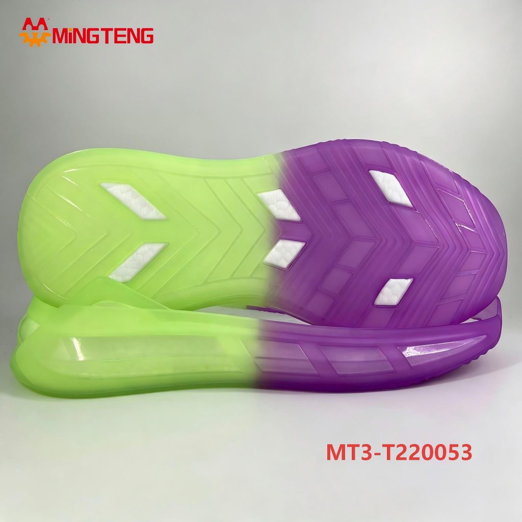 MT3‑T220053 Popcorn EVA Running Shoe Sole Transparent TPU Air Cushion Outsole