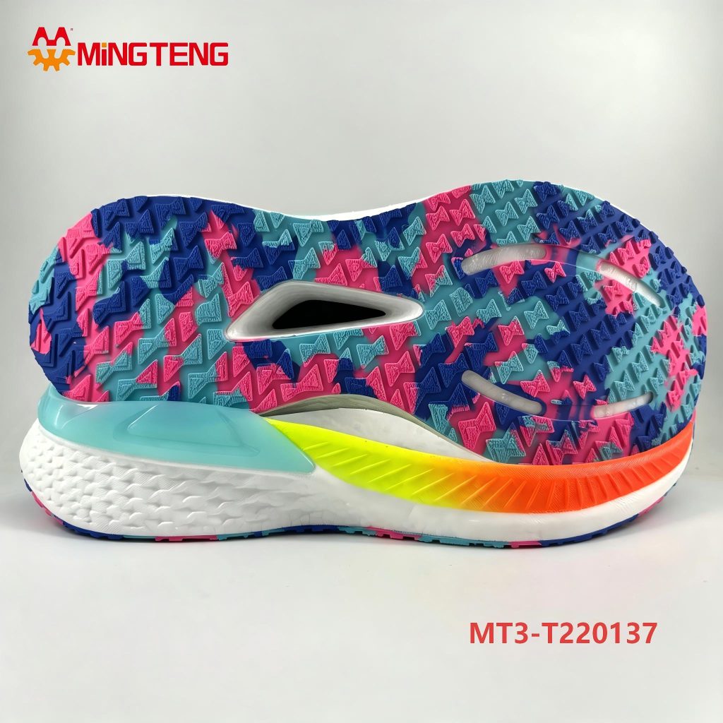MT3‑T220137 Popcorn EVA Running Shoe Sole High Rebound Sport Outsole