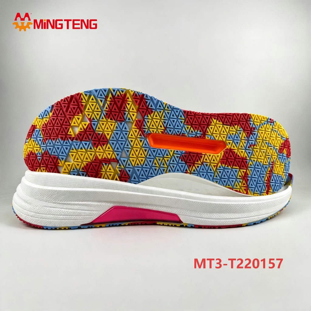 MT3‑T220157 Popcorn Running Shoe Sole Lightweight Cushioning Sport Outsole