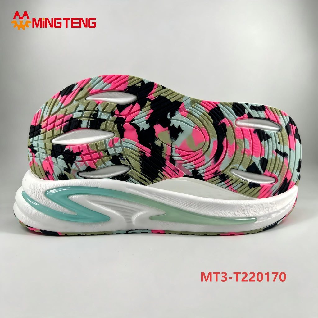 MT3‑T220170 Popcorn EVA Running Shoe Sole Camouflage Printed Sport Outsole