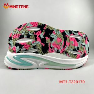 MT3‑T220170 Popcorn EVA Running Shoe Sole Camouflage Printed Sport Outsole