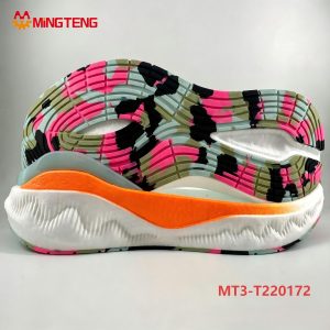 MT3‑T220172 Popcorn EVA Running Shoe Sole Lightweight Cushion Sports Outsole