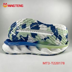 MT3‑T220178 Popcorn EVA Running Shoe Sole High Elastic Sport Outsole
