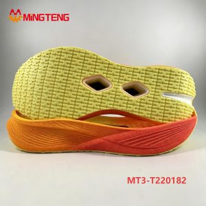 MT3‑T220182 Popcorn Running Shoe Sole Carbon Plate Hollow Out Sports Outsole