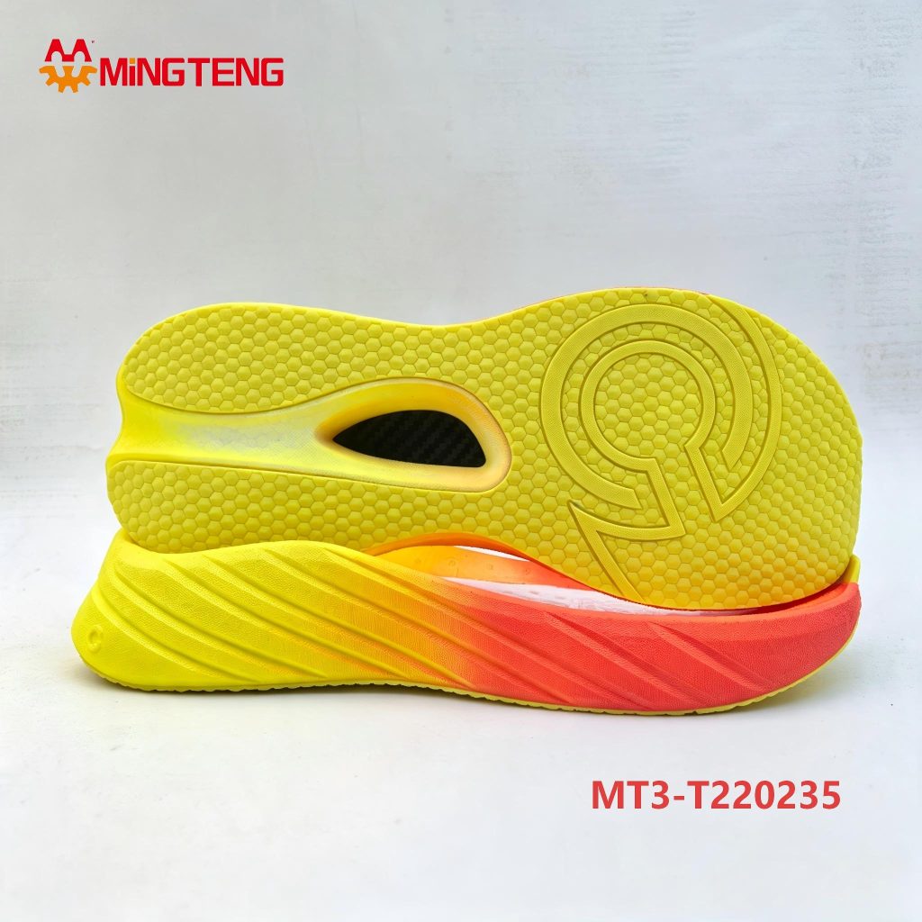 MT3‑T220235 Popcorn Running Shoe Sole Carbon Fiber Plate Cushion Outsole