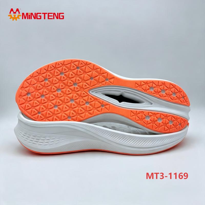 MT3‑1169 Two‑Shot EVA Running Shoe Sole Lightweight Cushion Sport Outsole