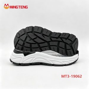 MT3‑19062 Two‑Color Double Injection Sport Shoe Sole Thick Cushion Outsole