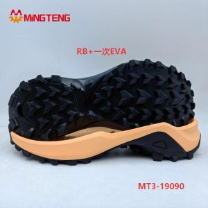 MT3‑19090 RB+One‑Shot EVA Hiking Shoe Sole Anti‑Slip Outdoor Trekking Outsole