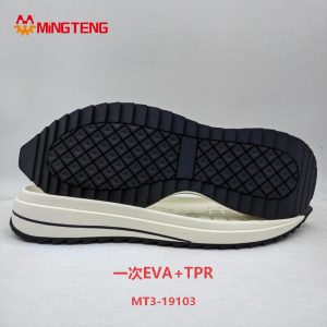 MT3‑19103 One‑shot EVA TPR Composite Shoe Sole  Casual Sneaker Outsole