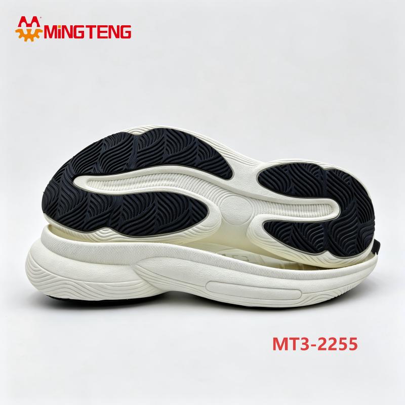 MT3‑2255 Dual Density 2‑Shot Molding EVA Rubber Sport Shoe Sole