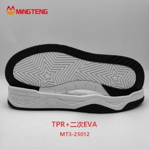 MT3‑25012 TPR+Secondary EVA Two‑Shot Molding Sneaker Sole