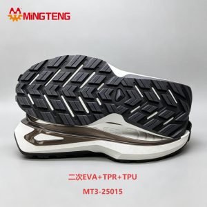 MT3‑25015 Double Injection EVA TPR TPU Sport Shoe Sole For Running Shoes