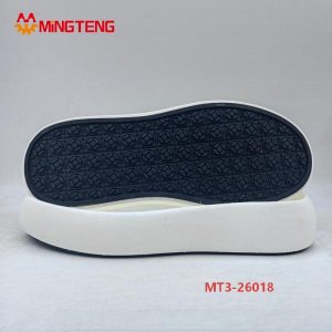 MT3‑26018 Secondary Molding EVA Rubber Outsole, Thick Platform Shoe Sole