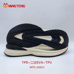 MT3‑26023 TPR+Secondary EVA+TPU Sport Running Shoe Sole