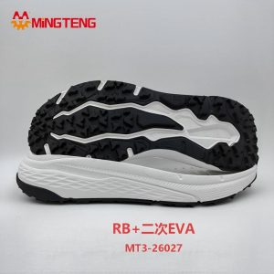 MT3‑26027 RB+Secondary EVA Two‑Shot Molding Outsole