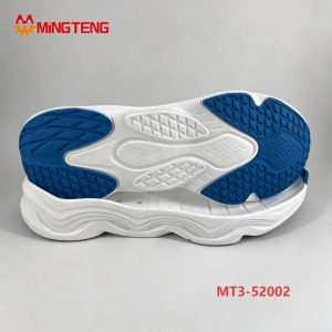 MT3‑52002 Two‑Color Double Injection EVA Rubber Outsole Lightweight Athletic Shoe Sole