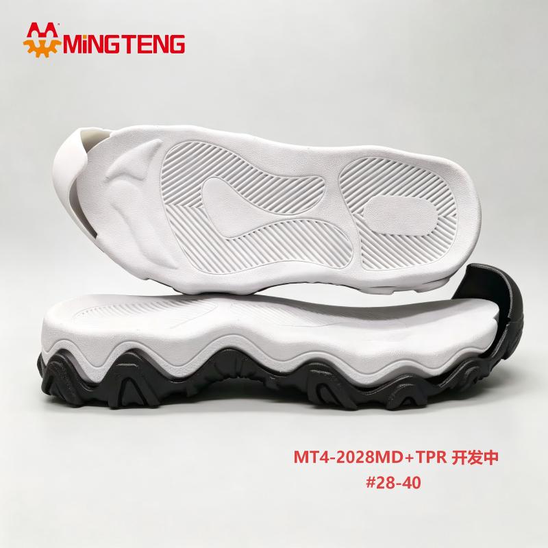 MT4-2028 Kids Outdoor Sandal Sole MD+TPR Anti Slip Children Closed Toe Shoe Sole - Image 4
