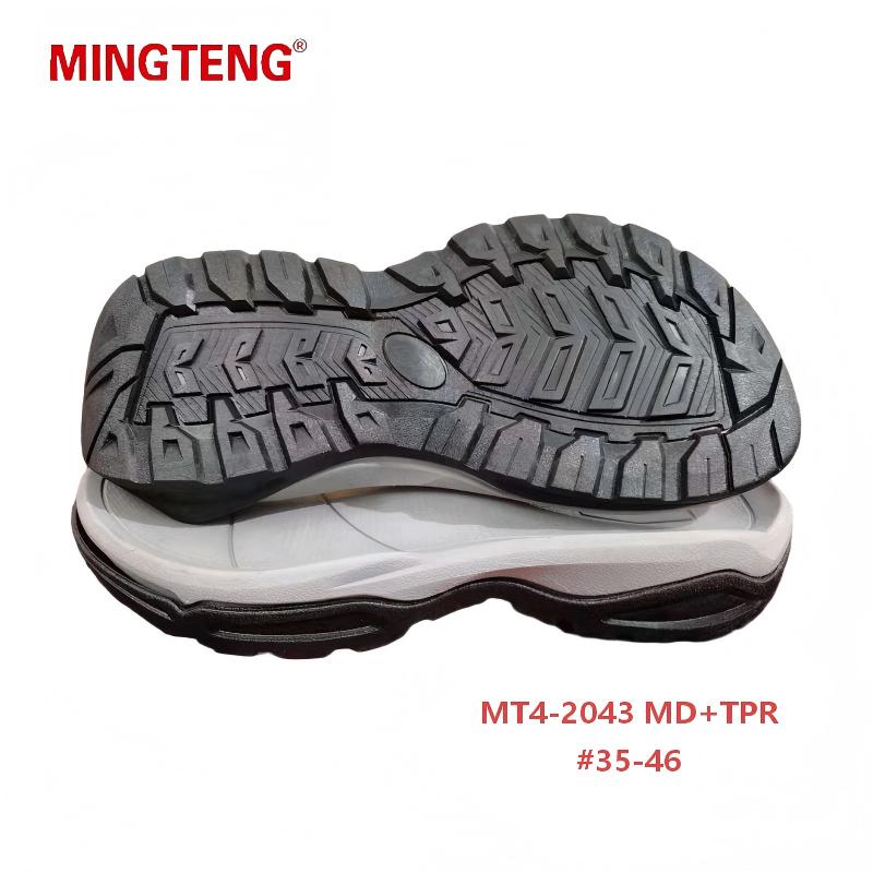 MT4-2043 MD+TPR Sport Shoe Sole 35-46 Size For Outdoor Sneaker