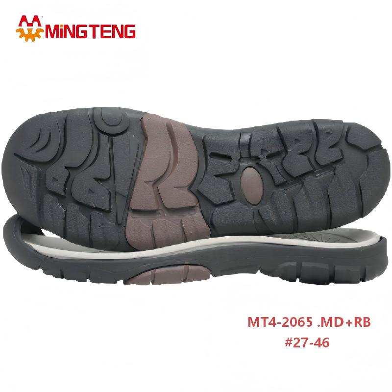 MT4-2065 MD+RB Outdoor Toe Cap Shoe Sole For Hiking Safety Shoes