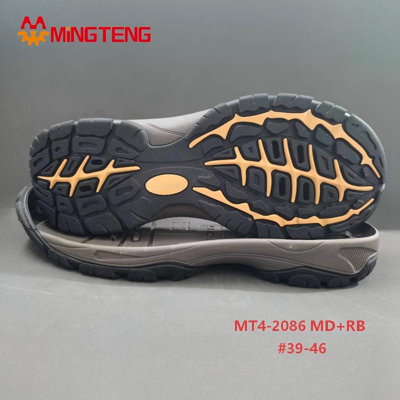 MT4-2086 MD+RB Outdoor Hiking Shoe Sole 39-46 Size, Anti Slip Rubber Outsole