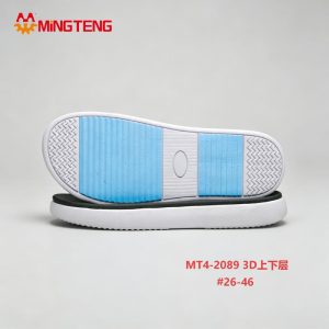 MT4-2089 3D MD Two Layer Shoe Sole Casual Footwear Outsole Size 26-46